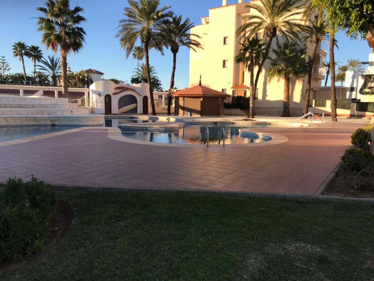 Estudio En Denia Con Piscina Y Wifi Privada, A 100 M Del Mar ภายนอก รูปภาพ
